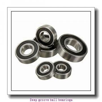 19.05 mm x 47.625 mm x 14.288 mm  skf RLS 6-2Z Deep groove ball bearings