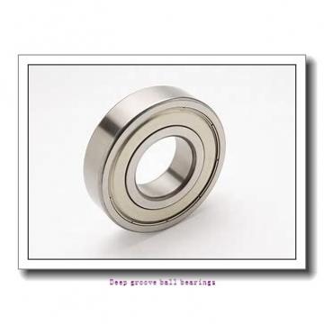 100 mm x 215 mm x 47 mm  skf 6320-2RS1 Deep groove ball bearings